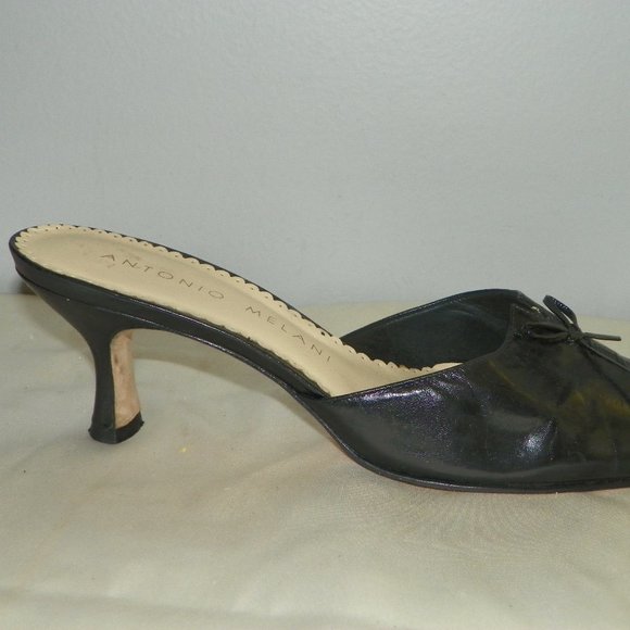 ANTONIO MELANI Slide Heels Sz 8 M - Picture 4 of 5